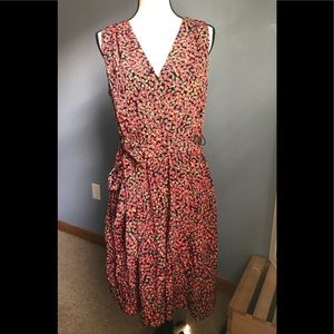 Marina v-neck multicolor dress